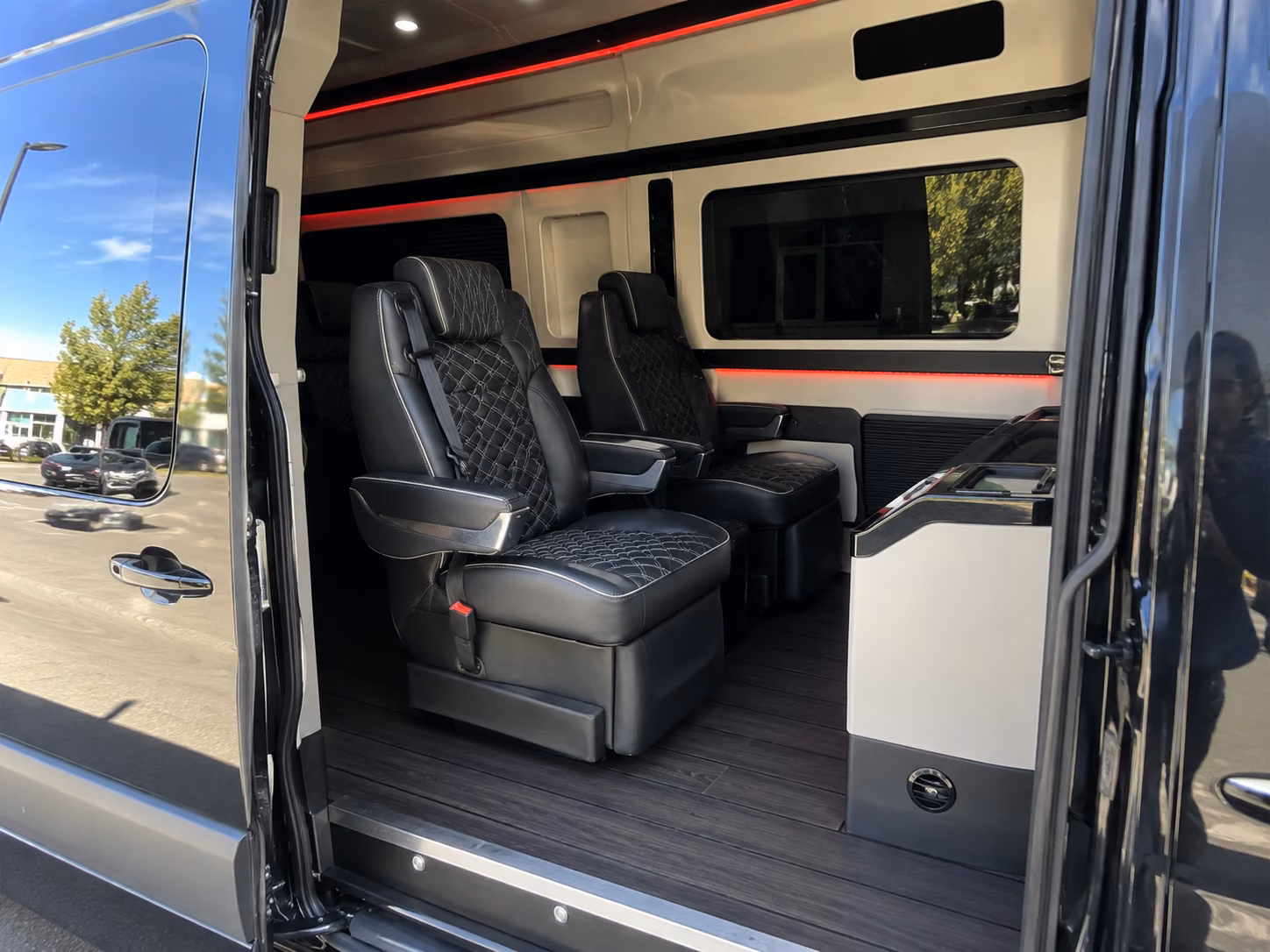 kentwood long distance transportation onboard seating