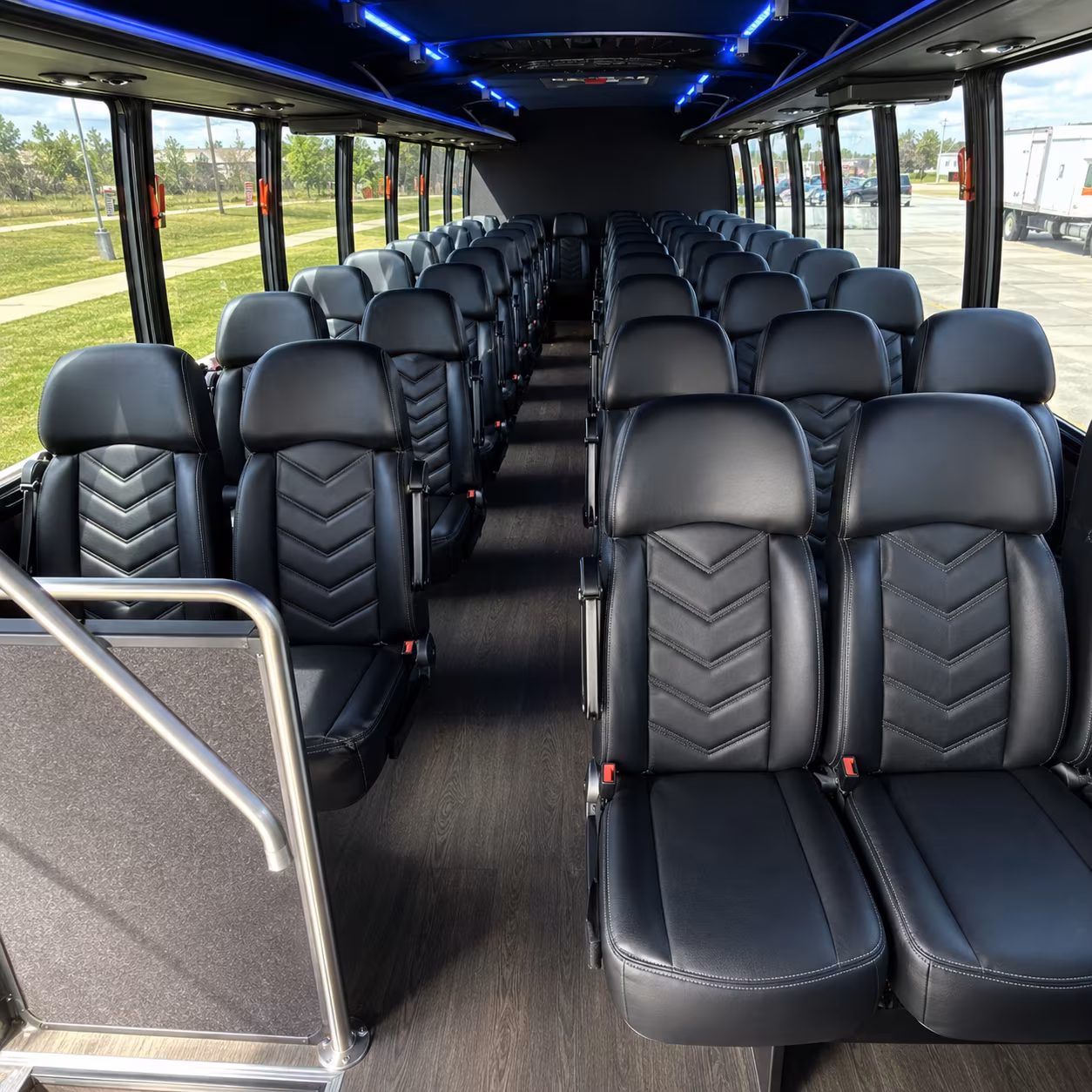 portage concert bus rentals for groups and fans