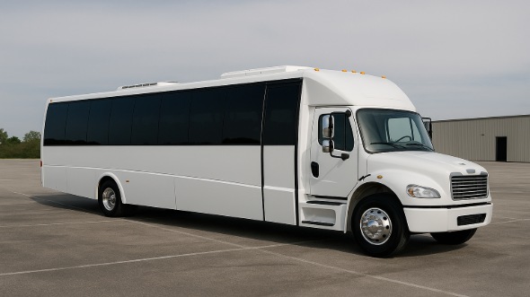 Exterior of Charter Bus Company Kentwood's 20 Passenger Mini bus in Kentwood
