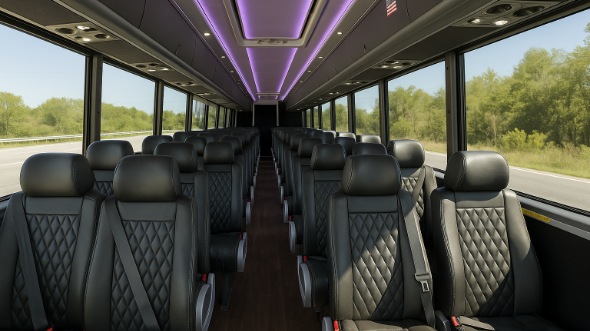 kentwood 18 passenger minibus inside