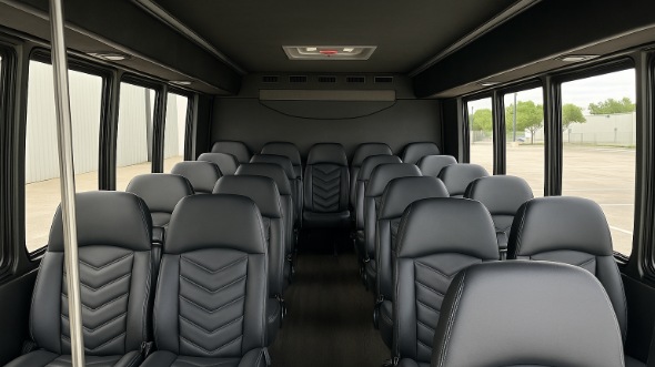 kentwood 25 passenger minibus inside