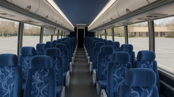 kentwood 50 passenger charter bus rental