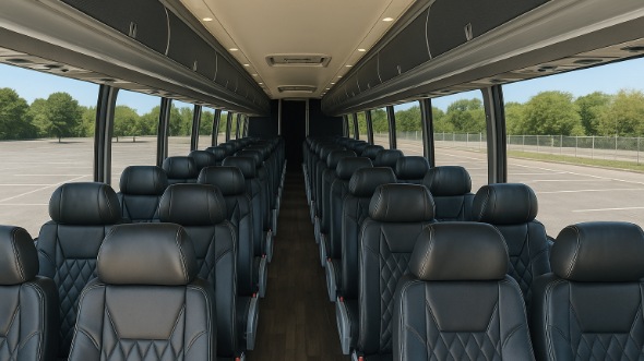 kentwood 56 passenger charter bus rental