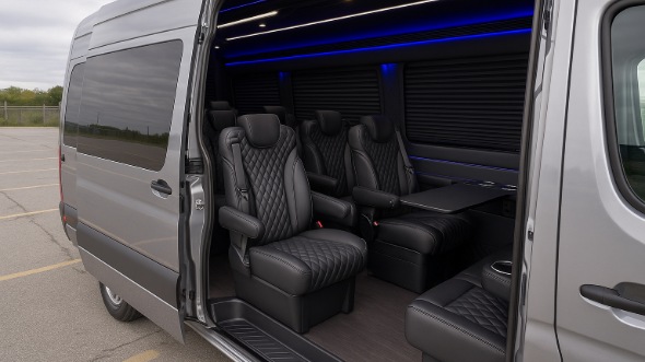 kentwood sprinter van with driver interior